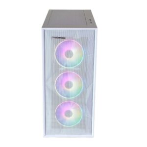 کیس کامپیوتر مستر تک مدل هانتر ایکس MASTER TECH HUNTER X GAMING WHITE