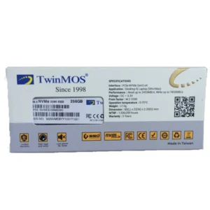 اس اس دی توین موس ظرفیت 256 گیگابایت مدل TwinMOS NVMe M.2 256GB 2280