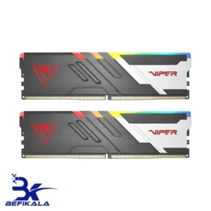 رم دسکتاپ پاتریوت ظرفیت 32 گیگابایت RAM 32GB PATRIOT VIPER VENOM 2*16 5600 DDR5 PC