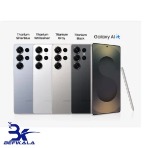 گوشی موبایل سامسونگ مدل Galaxy S25 Ultra دو سیم کارت ظرفیت 256 گیگابایت و رم 12 گیگابایت Blue