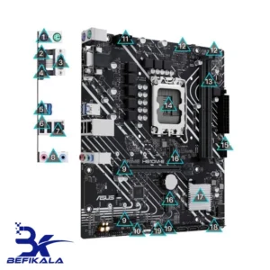 مادربرد ایسوس مدل ASUS Prime H610 M-E-CSM-D5