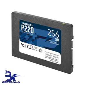 اس اس دی پاتریوت ظرفیت 256GB  مدل SSD PATRIOT P220 256GB SATA