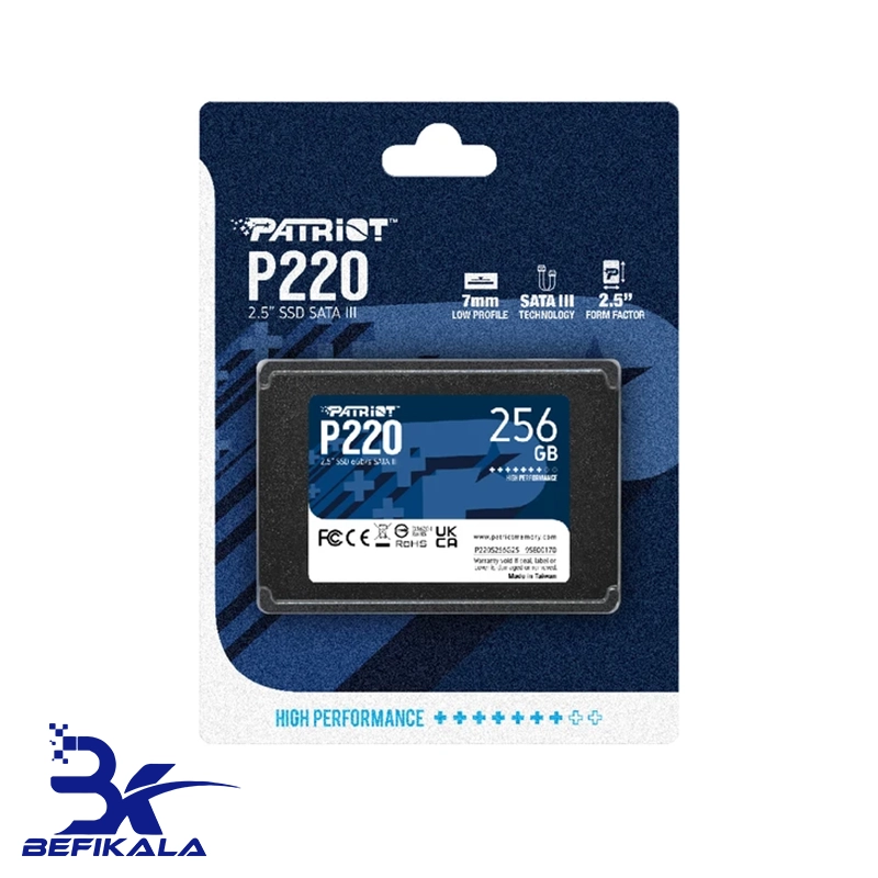 SSD PATRIOT P220 256GB