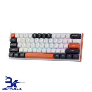 کیبورد مکانیکال گیمینگ ردراگون مدل REDRAGON Fidd K683 WBO RGB