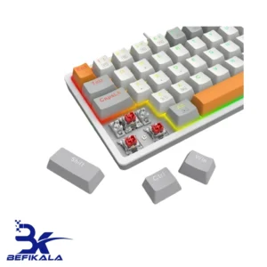 کیبورد مکانیکال گیمینگ ردراگون مدل REDRAGON Akali K642 WGO