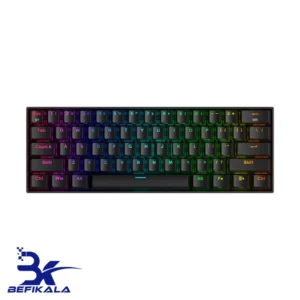 کیبورد بی‌سیم گیمینگ ردراگون مدل REDRAGON Draconic K530 Pro RGB