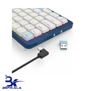کیبورد بی سیم گیمینگ ردراگون مدل REDRAGON EVA PRO K684 WB RGB