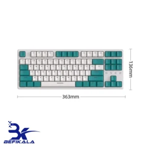 کیبورد مکانیکال گیمینگ ردراگون مدل REDRAGON K643 WGC RGB PRO