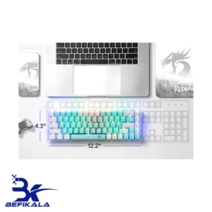 کیبورد مکانیکال گیمینگ ردراگون REDRAGON Castor K631 GW