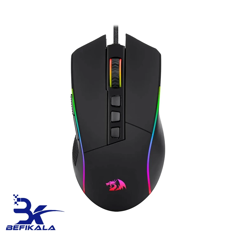 موس گیمینگ ردراگون مدل Redragon PLANK M812 RGB
