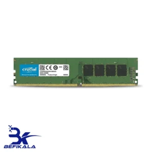رم دسکتاپ کروشیال ظرفیت 8 گیگابایت RAM 8GB CRUCIAL 3200 D4 PC