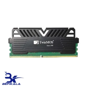 رم دسکتاپ تواین موس ظرفیت 8 گیگابایت RAM 8GB TWINMOS TORNADO 3200 D4 HEATSINK PC